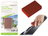 Soft Red Gummi Stone 40 x 20 x 65 mm